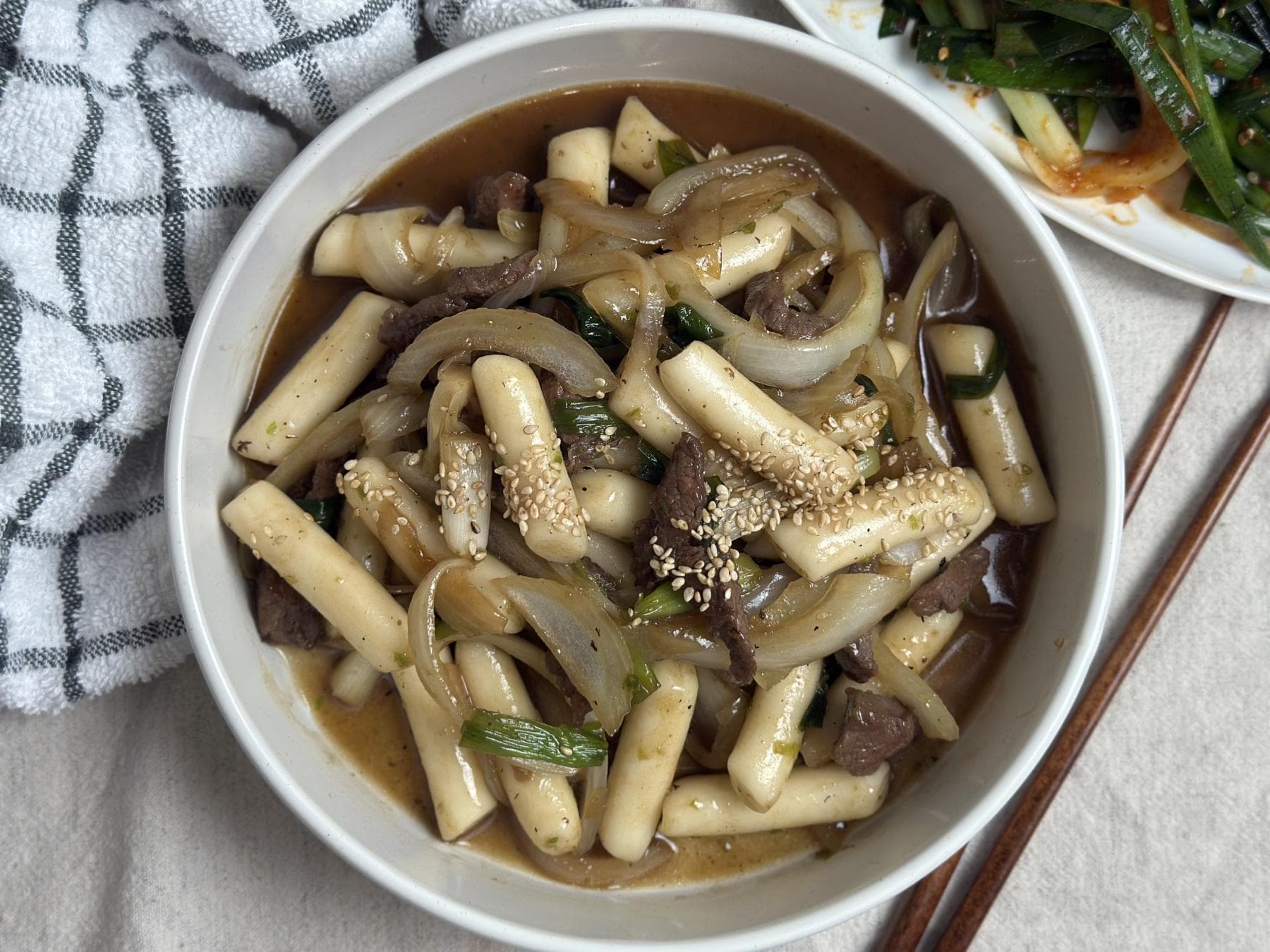 Simple Royal Court Rice Cake (Gungjung Tteokbokki)