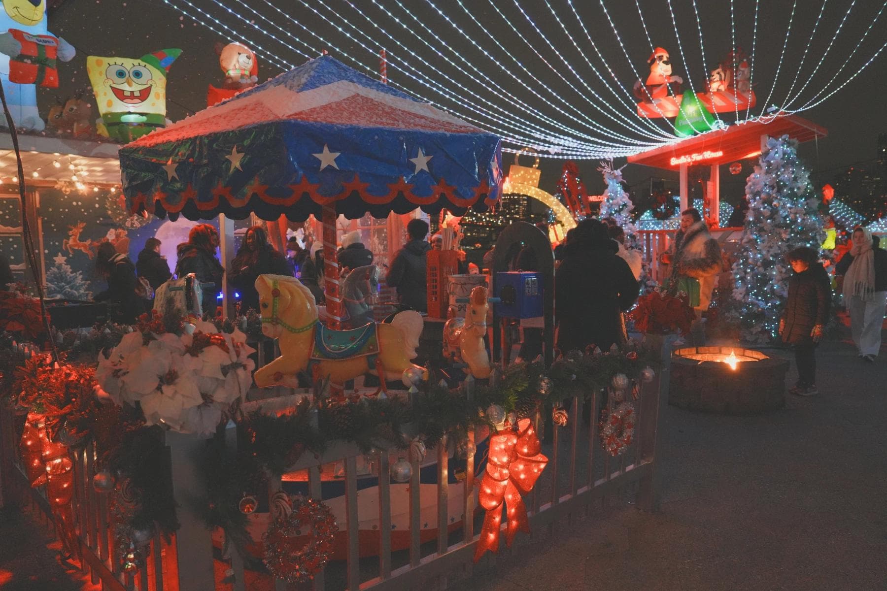 2025 Santa's Winter Wonderland NYC Review: A Cozy Holiday Escape at Pier 17