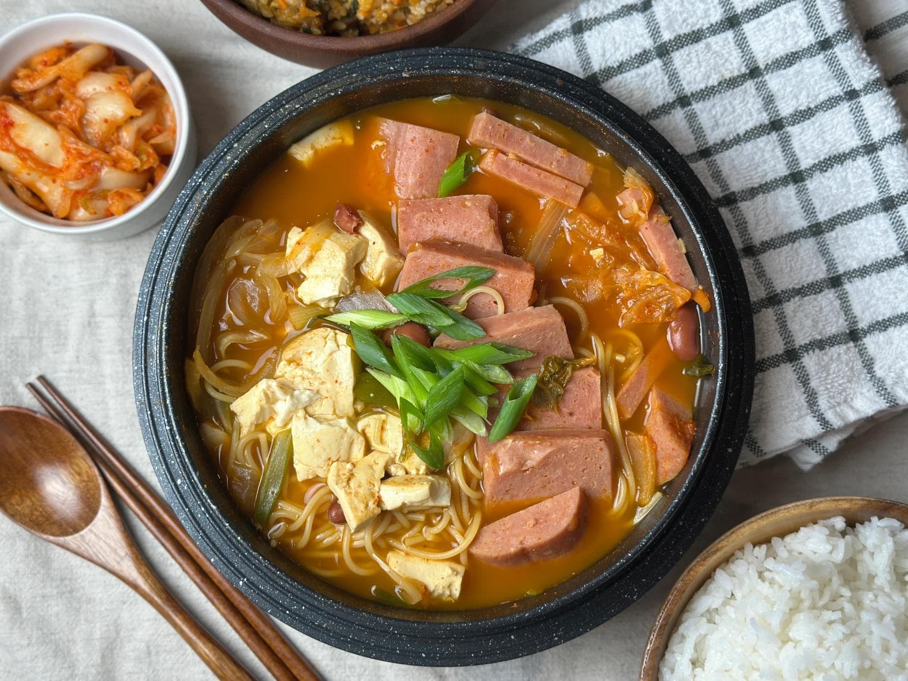 Easy Budae Jjigae (Korean Army Stew) Recipe: Spicy, Savory, and Comforting