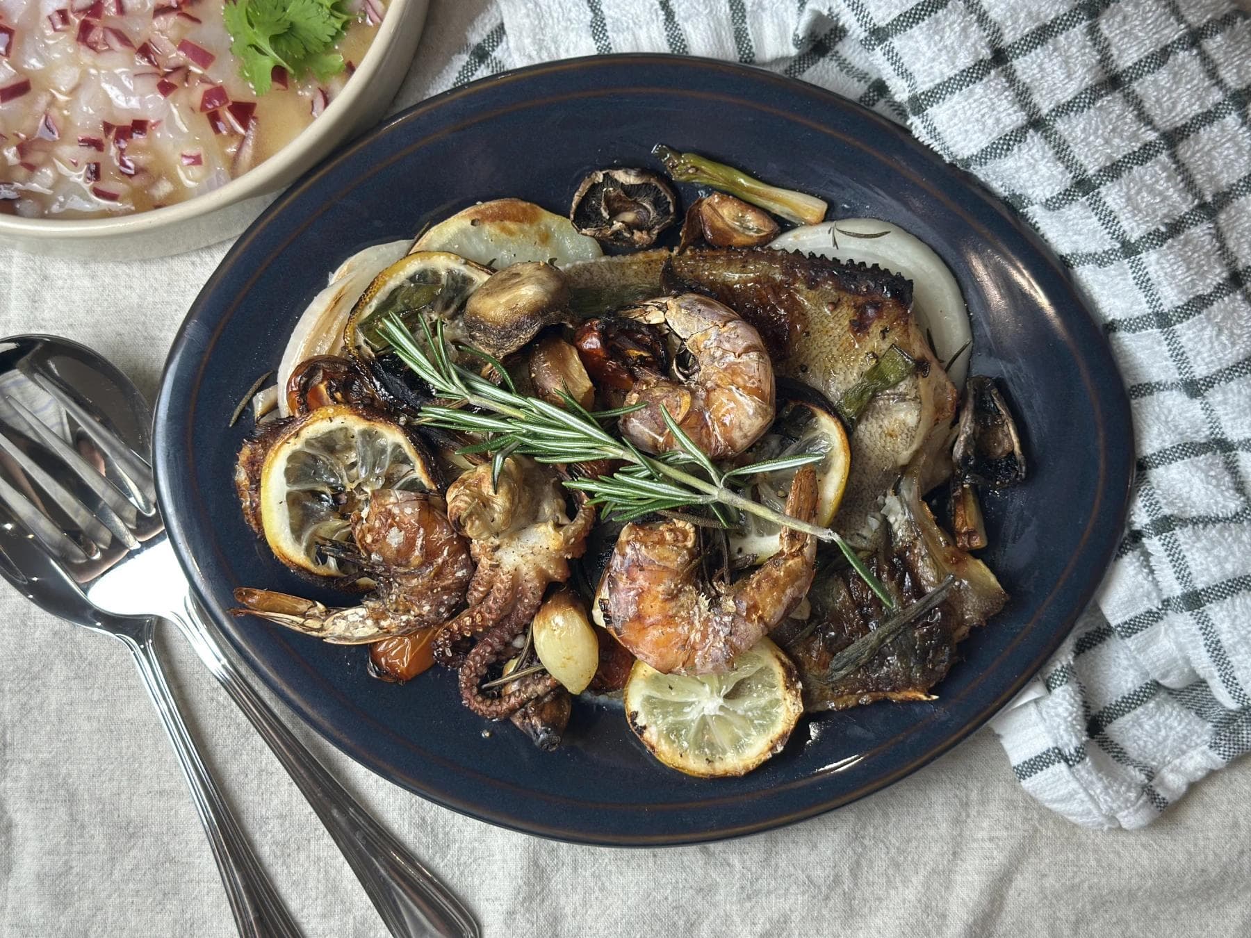 Air Fry Mediterranean Cuisine Seafood