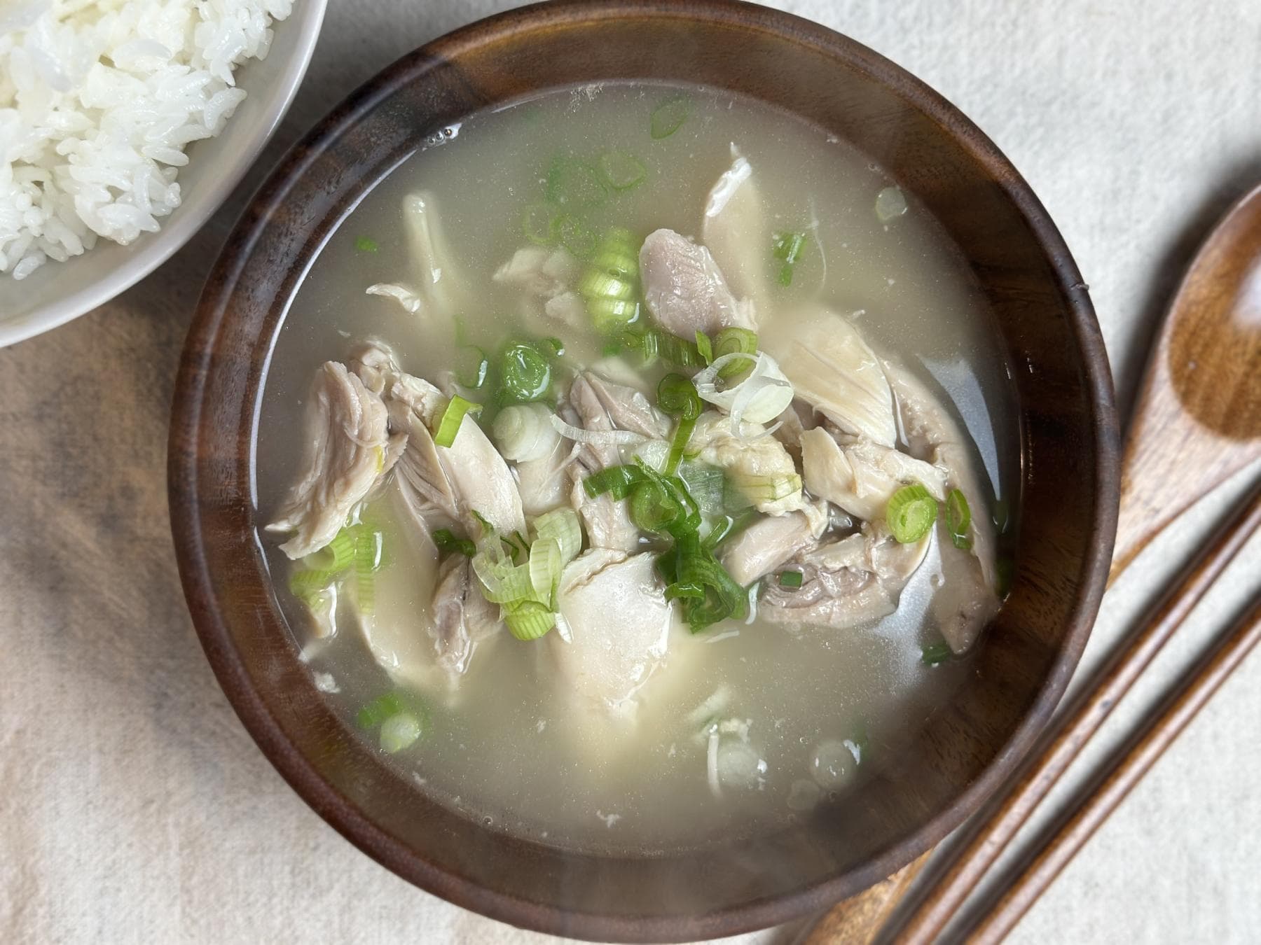 Korean Chicken Soup (Dak Gomtang) at Home : One-Pot Comfort Food