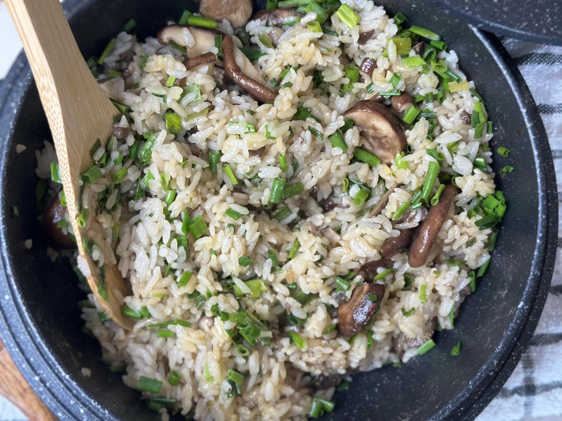 Mushroom Sotbap Rice